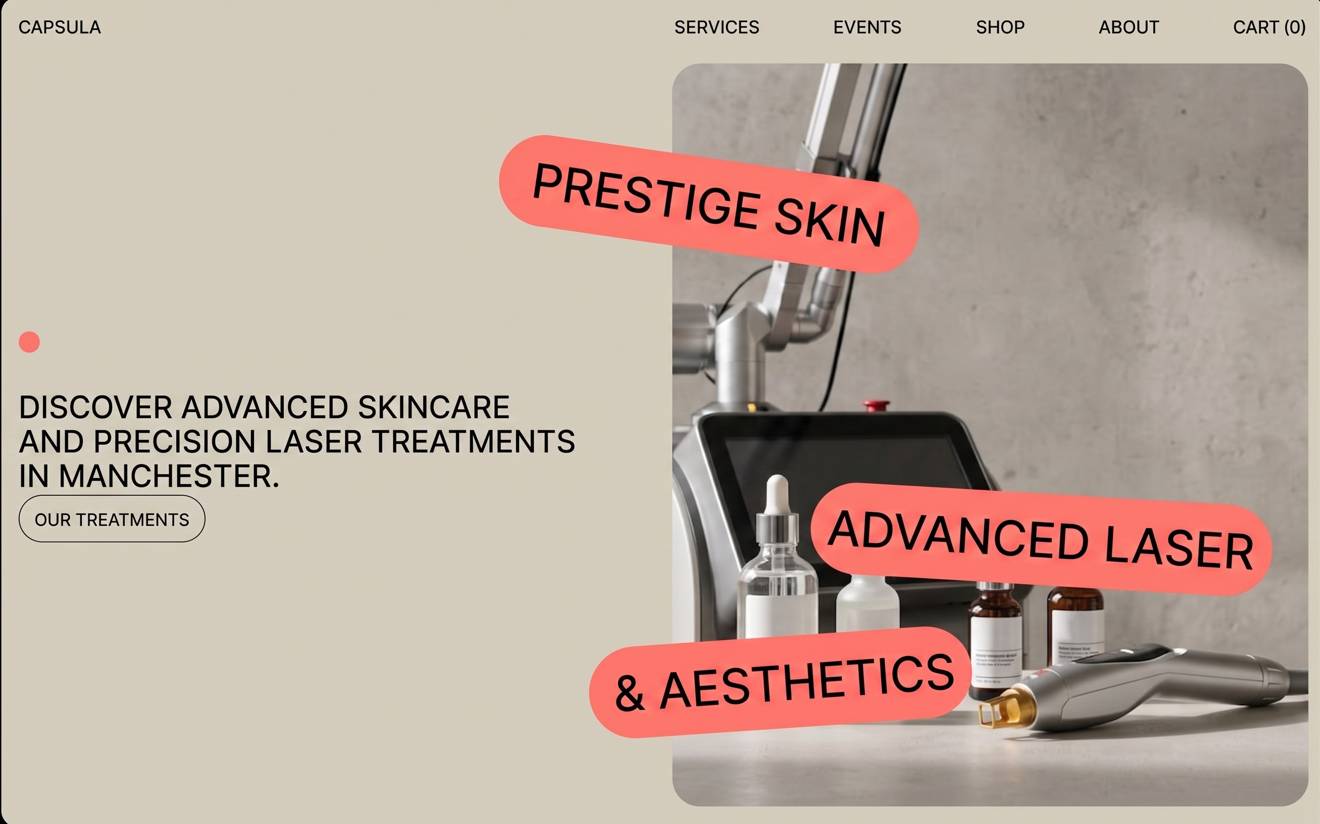 Capsula advanced skincare and laser, Manchester