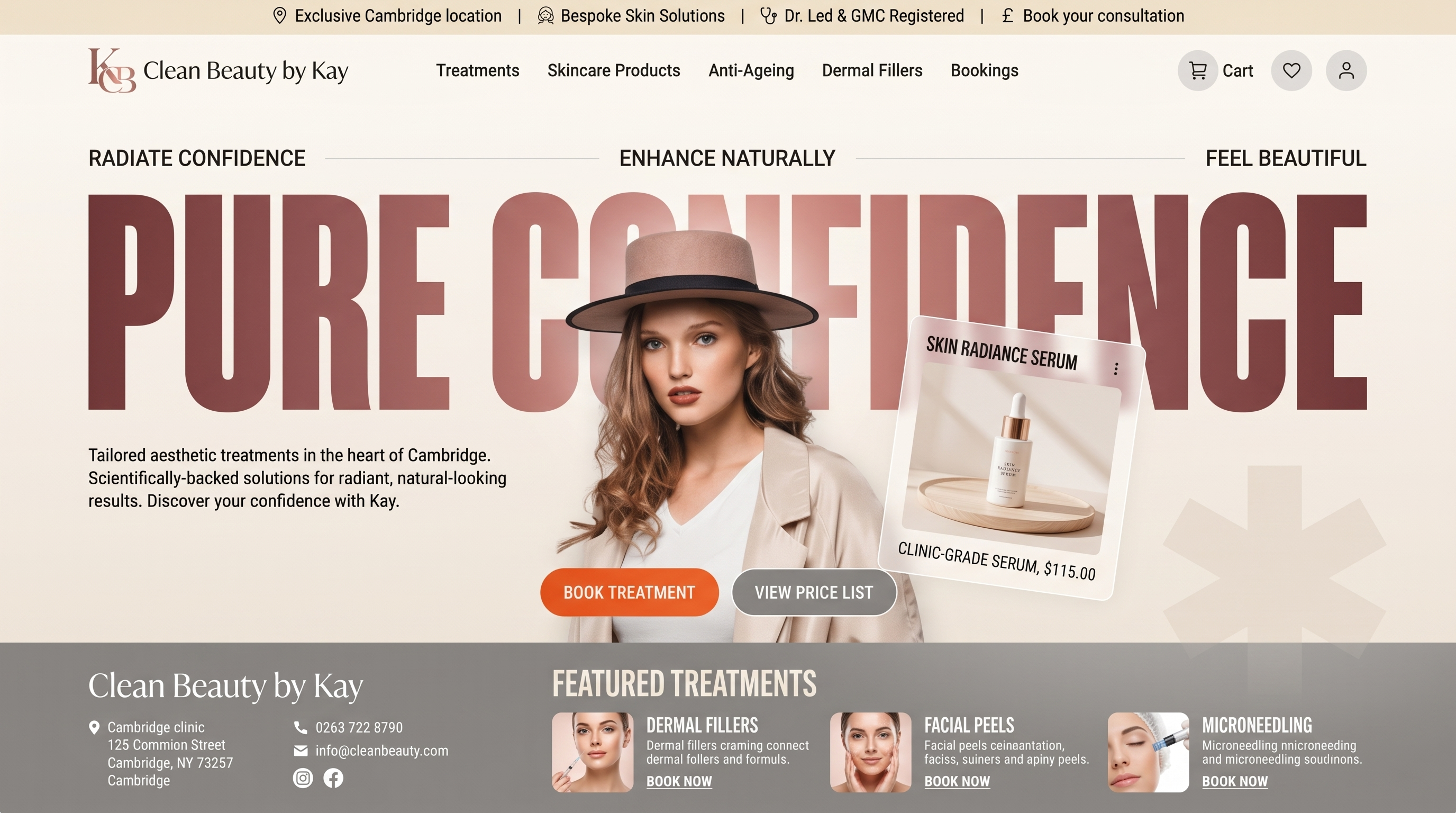 Clean Beauty by Kay, Cambridge