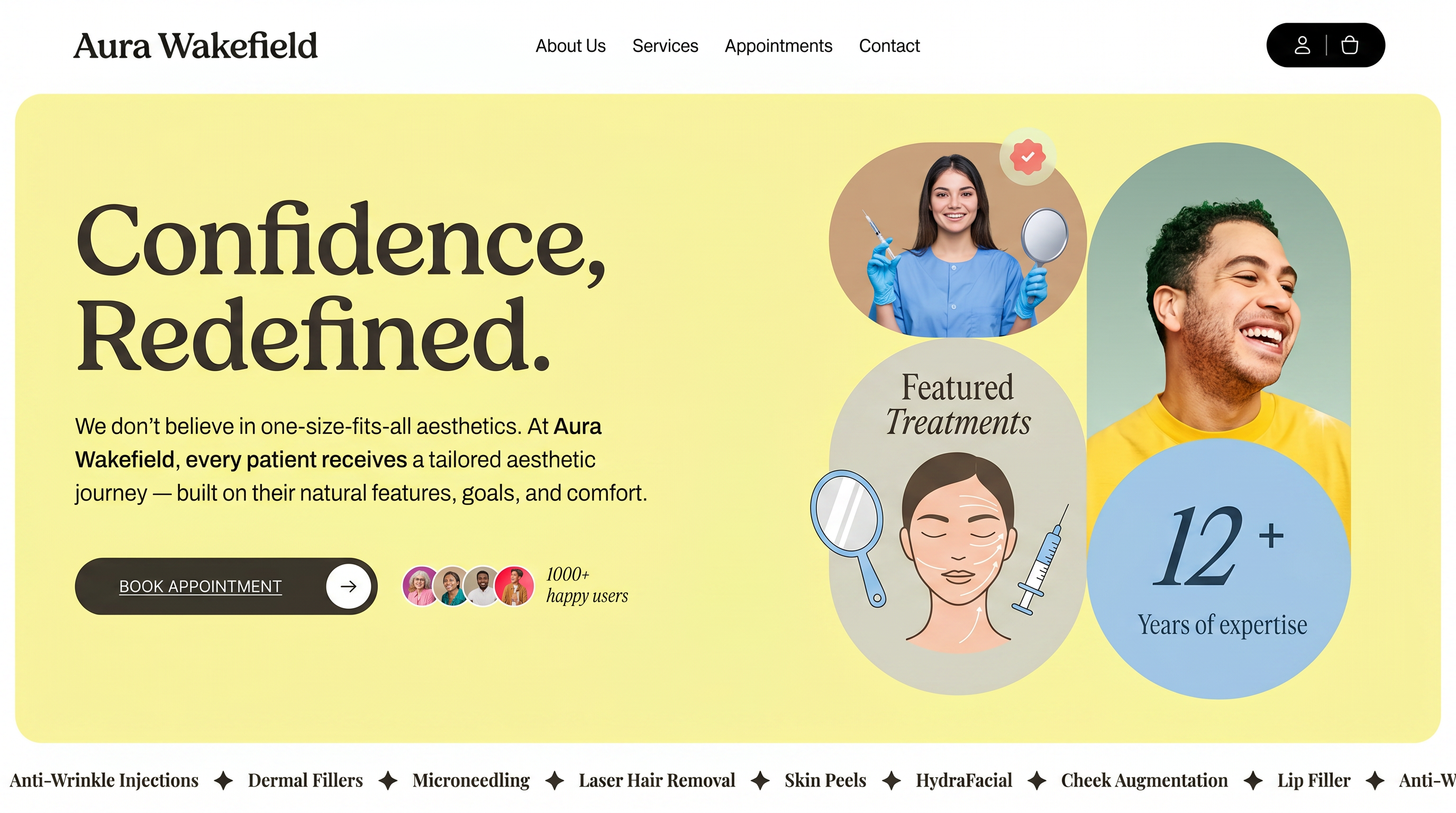 Aura Wakefield aesthetics clinic